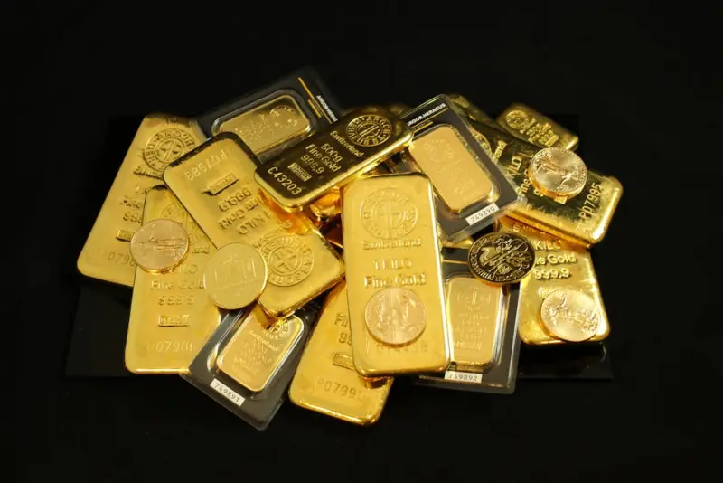 Ouro recua com pressão dos Treasuries e tensões no Oriente Médio